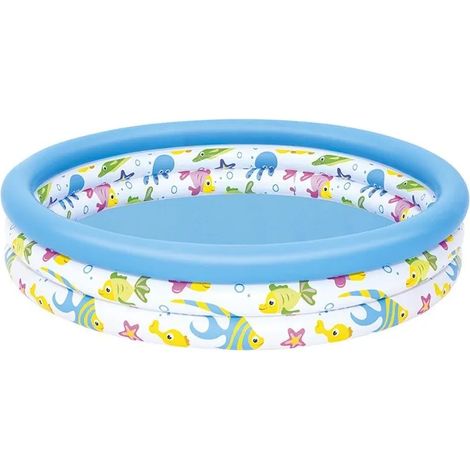 Piscina Hinchable Infantil 3 Aros Coral Bestway (1/3)