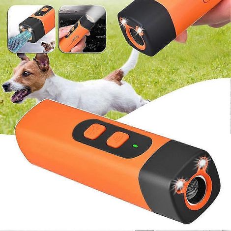 Dispositif de dressage canin à ultrasons pour contrôler les aboiements, écran couleur avec lumière LED, appareil rechargeable pour contrôler les aboiements -a (1/4)