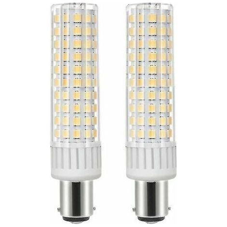 Ampoule Led B15d - 10 5 W - 1250 Lm - Équivalent 100 W - Base B15d - Blanc Chaud 3000 K - Pour Intérieur Domestique Et Commercial (1/2)