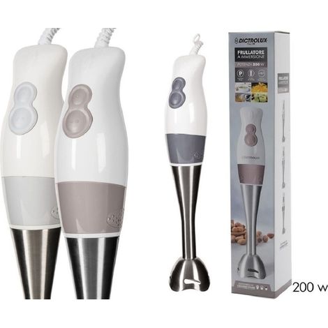 Trade Shop - MIX PLUS 2-GESCHWINDIGKEITS-STABMIXER, 200 W, PULSFUNKTION, STAHLKLINGEN - (1/4)
