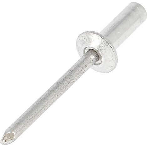 Rivet Aveugle Etanche TP 3.2X8 Alu/Alu Ép 1 À 4 (1/2)