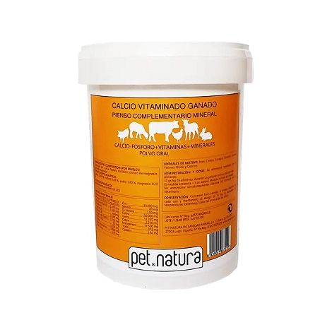 Petnatura vitaminata polvere 500 gr per bestiame