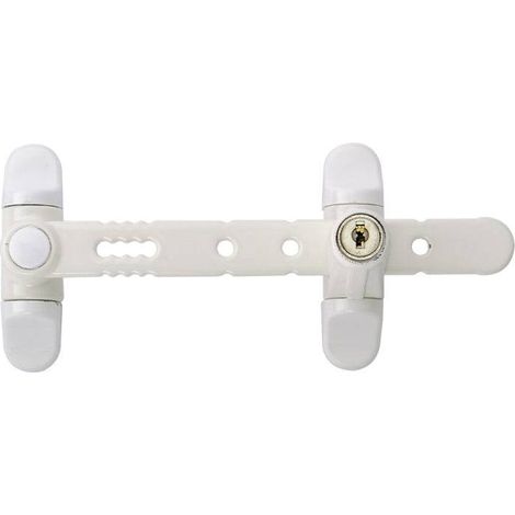 Entrebaîlleur à clé AIRLOCK pour fenêtre couleur blanc SOCONA L6CMV
