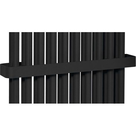 Sapho Fede - Toallero, longitud 504 mm, negro mate IRPA63 (1/3)