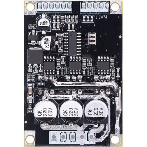 Drehzahlreglermodul für bürstenlose Motoren, BLDC-Treiberplatine für PWM 15A 500W DC 12V–36V (1/5)