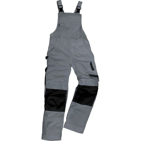 Excess Arbeitslatzhose Champ, Gr. 52, grau/schwarz (1/2)
