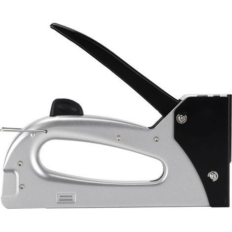 Agrapheuse manuelle portable, robuste, sûre, pratique et ergonomique pour matériaux de fixation, bricolage et menuiserie (1/5)