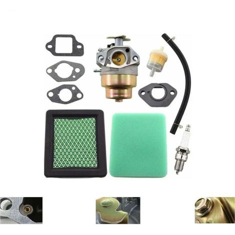 Carburateur avec joint d'étanchéité Kit de filtre à air pour Honda GCV135 GCV160 GC135 GC160 Moteur HRB216 HRR216 HRS216 HRT216 HRZ216 Remplace 16100-Z0L-023 E (1/5)
