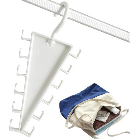 Cintres Gain De Place Le Gain De Place Forme En V Cintres Pour T-Shirts De Placard Pour Femmes Pantalons Chapeaux Leggings Jupes Foulards Sacs Jeans Salle De Bains Bureau (1/5)