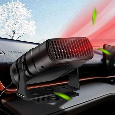 Calefactor para coche, calefactor descongelante, calefactor portátil para coche de 24 V y 200 W (1/4)