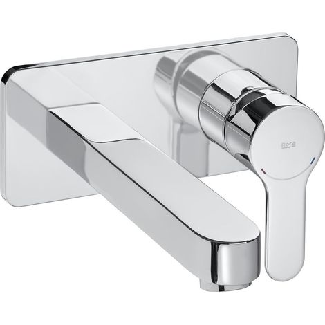 ROCA A5A3L09C00 L20 Grifo Monomando Empotrable Lavabo Cold Start Cromo - ref: A5A3L09C00 (1/2)