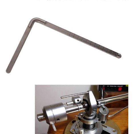 Support métallique de remplacement pour bras de lecture SME à marteau à aiguille sur platines vinyles (1/4)