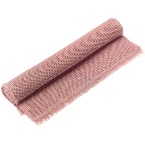 VIVARAISE - Tapis de bain Vivaraise Elly - Rose blush, 54 x 110 cm, 100% coton (1/2)