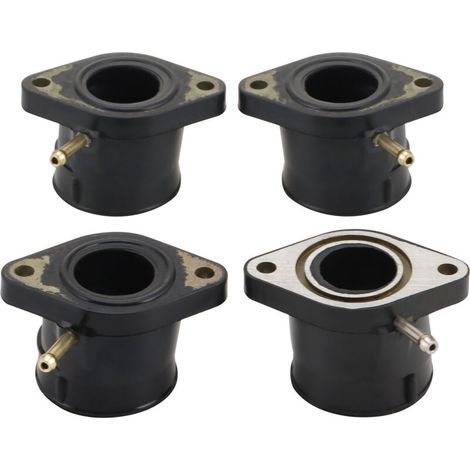 Connecteur en caoutchouc d'interface de carburateur pour collecteur d'admission Yamaha XJR400 93-99, référence OEM 4HM-13586-00, jeu de joints pour moteur quatre cylindres