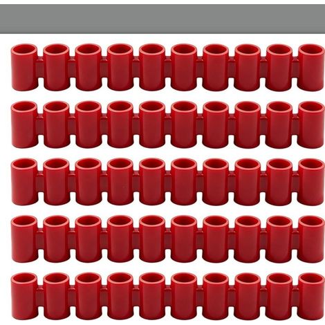 Silicone Marker Clip Storage Box - Red Marker Pen Storage Box