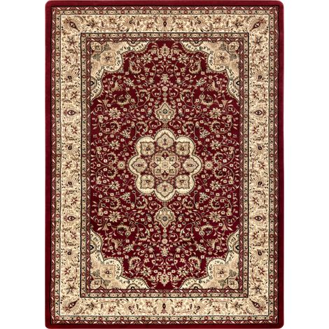 Teppich ROYAL AGY modell 0521 rotwein red 200x400 cm