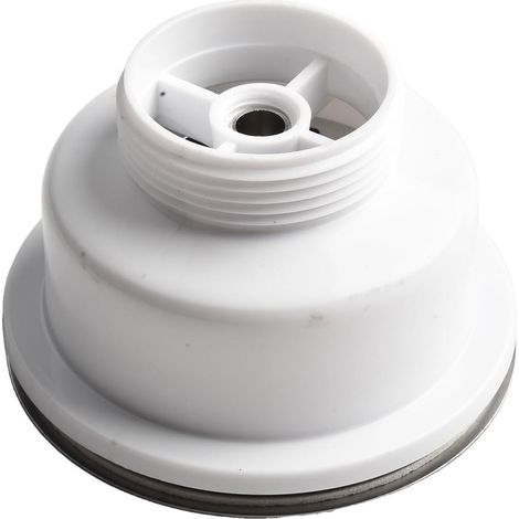 1 - Bonde D'évier - Acier Inoxydable - Pour Évier De Cuisine Standard - Résistant À La Corrosion Et Drainage Efficace - Argenté - 9x9cm (1/5)