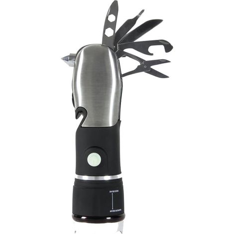 Lampe Torche LED Multifonction 8-en-1 (1/4)
