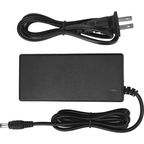 Adaptateur secteur 42 V CC, 2 A, prise mâle 5,5 mm pour batterie lithium-ion 36 V (norme US 100-240 V). (1/5)