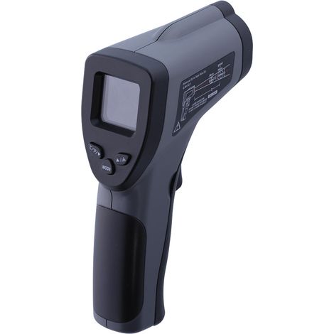 Thermomètre industriel à infrarouge avec visée laser - Lecture de -50°C à +550°C - Thermador