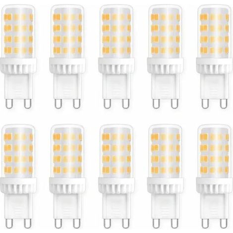 LED-Lampen [KK]G9 (10er-Pack), 5 W, kaltweißes Licht 4000 K, 360° Abstrahlwinkel, Ersatz für Halogenlampen (1/5)