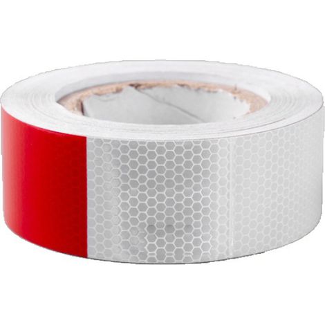 Autocollant réfléchissant en PVC de 45 mètres de long, résistant aux intempéries, pour camions. Avertissement et sécurité. (1/5)