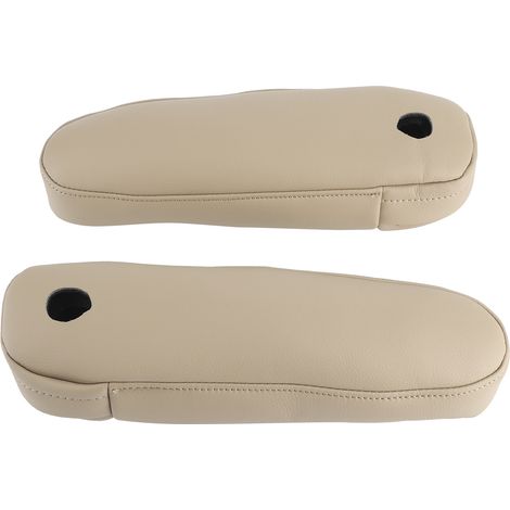 2 Pièces Protège Accoudoirs Siège Auto Cuir Synthétique pour Lexus RX 300 330 350 2003‑2009 Beige (1/5)
