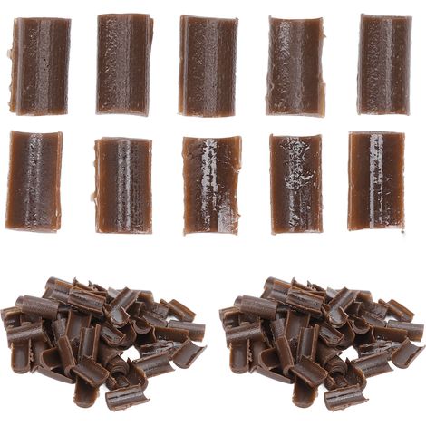 2 Paquets de Perles à Extensions U Tip en Résine pour Coiffure à Domicile, Couleur Marron (1/5)