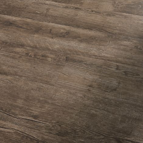 Revêtement de Sol Adhésif Valona PVC Vinyle 7 Pièces 0,975 m² Dark Oak Chêne Foncé [neu.holz] (1/5)