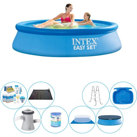 Intex Easy Set Piscine - Deal Deluxe - 244 x 76 cm - OFFRIR (1/5)