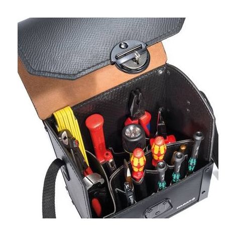 Borsa Porta Attrezzi Vuota In Pelle Top Line Mini 17 Scomparti Parat 30000581 (1/5)