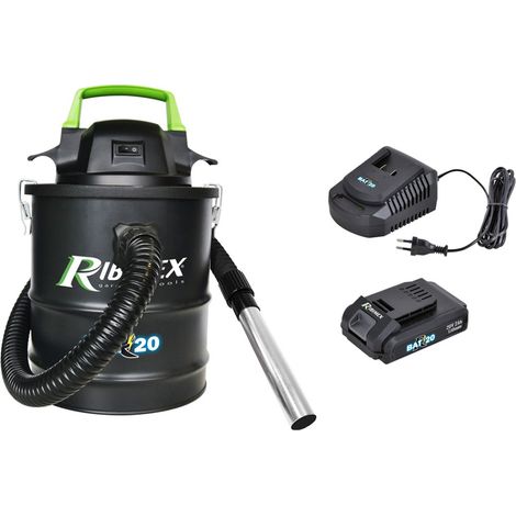 Aspirateur cuve eau et poussières 15l noir - Ribimex - PRBAT20/CEN (1/4)