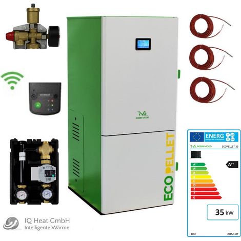 A++ Pelletkessel Robin Wood EcoPellet 35 kW (1/5)