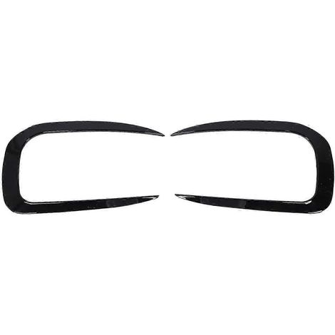 Cache antibrouillard avant style sport noir brillant compatible avec BMW Série 1 F20 F21 AQWHBYV (1/4)
