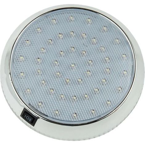 Éclairage intérieur camping-car 12V 46 LED – Spots lumineux pour toit de voiture, caravane, bateau – Faible consommation d'énergie (1/5)