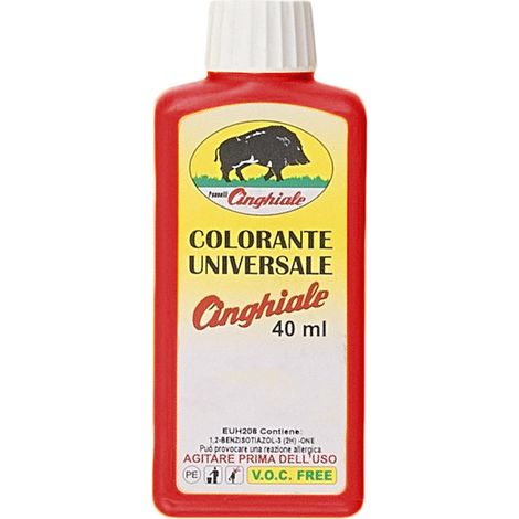 CINGHIALE - COLORANTE UNIVERSALE 40ML ROSSO VIVO (1/2)