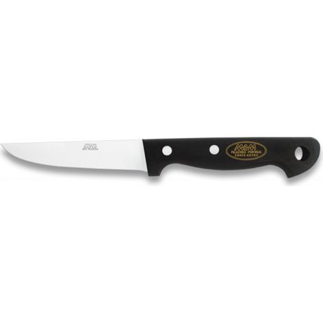 Coltello da cuoco Mam con mango Magnun, lama in acciaio inossidabile nero di 11 cm, presentato in scatola di colore 17045