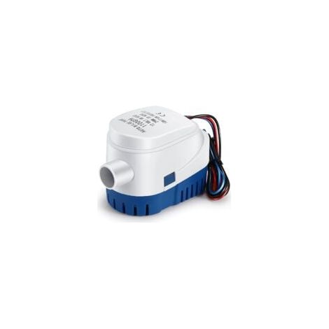 Lntyq Pompes de Cale, Pompe de Cale Automatique 12V 1100GPH Pompe à Eau Liquide Silencieuse Automatique pour Pompe de Cale Marine Pompe à Eau pour Bateaux (1/4)