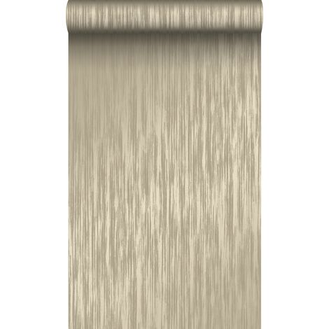 papier peint rayures fines marron clair - Origin Wallcoverings (1/5)