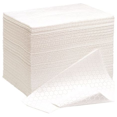Sodise – Feuille absorbante 40x50cm 18592 – Absorption hydrocarbures 0,60L – Usage extérieur sur sols et plans de travail – Anti-peluche