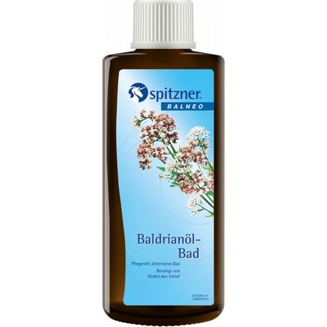 Spitzner Baldrianöl Bad 190 ml Gesundheitsfördernder Badezusatz mit ätherischem Öl aus Baldrian (1/5)