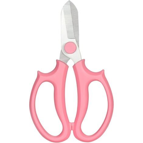 BUNTHAUS Sécateur floral en acier de qualité supérieure pour jardin, fruits, feuilles, outil de coupe pour jardinage (rose) (1/5)