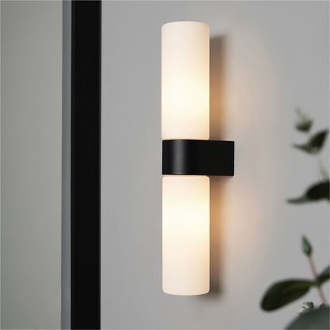 Forum Spa Cuco Black Bathroom Wall Light - SPA-44385-MBLK (1/5)