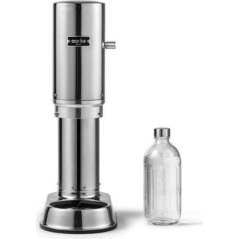 Aarke Carbonator Pro machine à gazéifier argenté design moderne