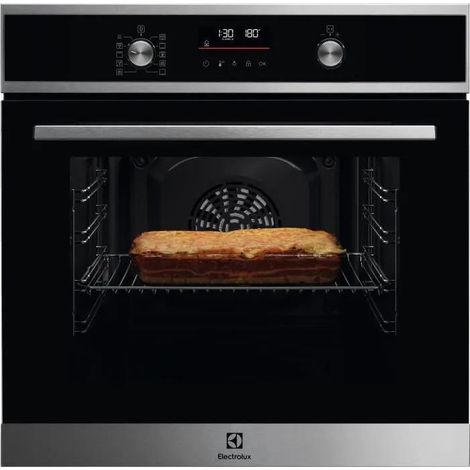 Einbaubackofen Electrolux EOF6P56BX Edelstahl 65 Liter