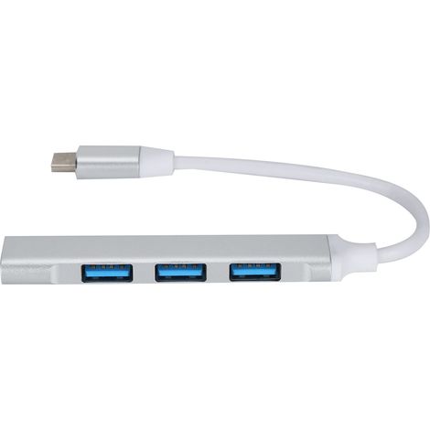 Hub USB-C 4 en 1 Mini Portable Adaptateur Multiport USB-C vers USB
3.0 pour ordinateurs portables et autres appareils à port USB-C