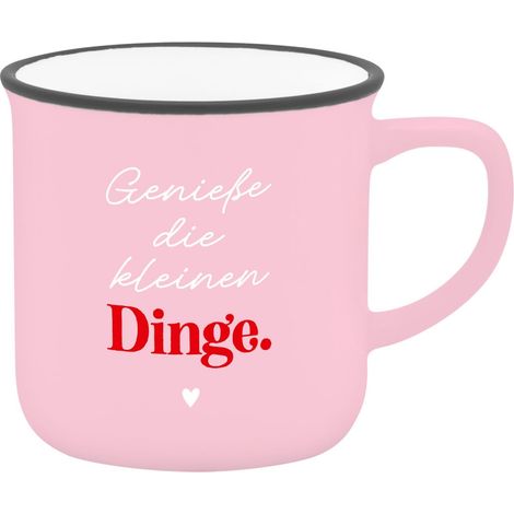 Tasse à expresso motif choses Mini tasse en porcelaine 10 cl avec pochette cadeau Cadeau pour amis, anniversaire (1/5)