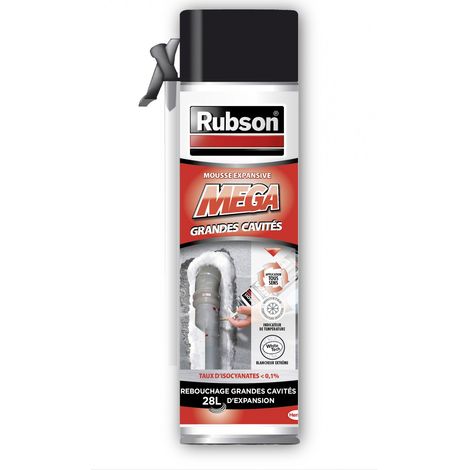 Rubson Espuma expansiva Mega 550 ml para aislamiento eficaz
