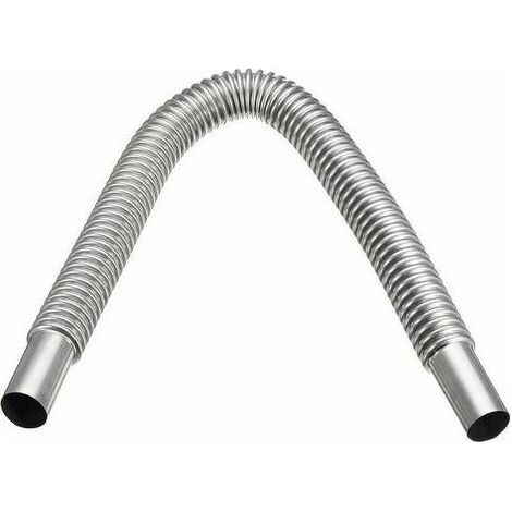 Tuyau d'échappement De Chauffage Acier Inoxydable Argent 60cm Pour Voiture (1/5)