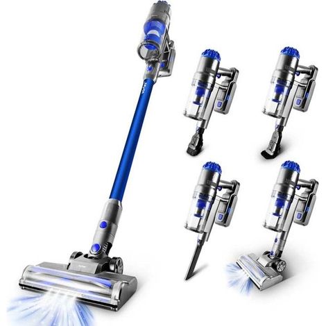 Aspirateur Balai Sans Fil Gris Bleu 265w F26 Vortex (1/5)